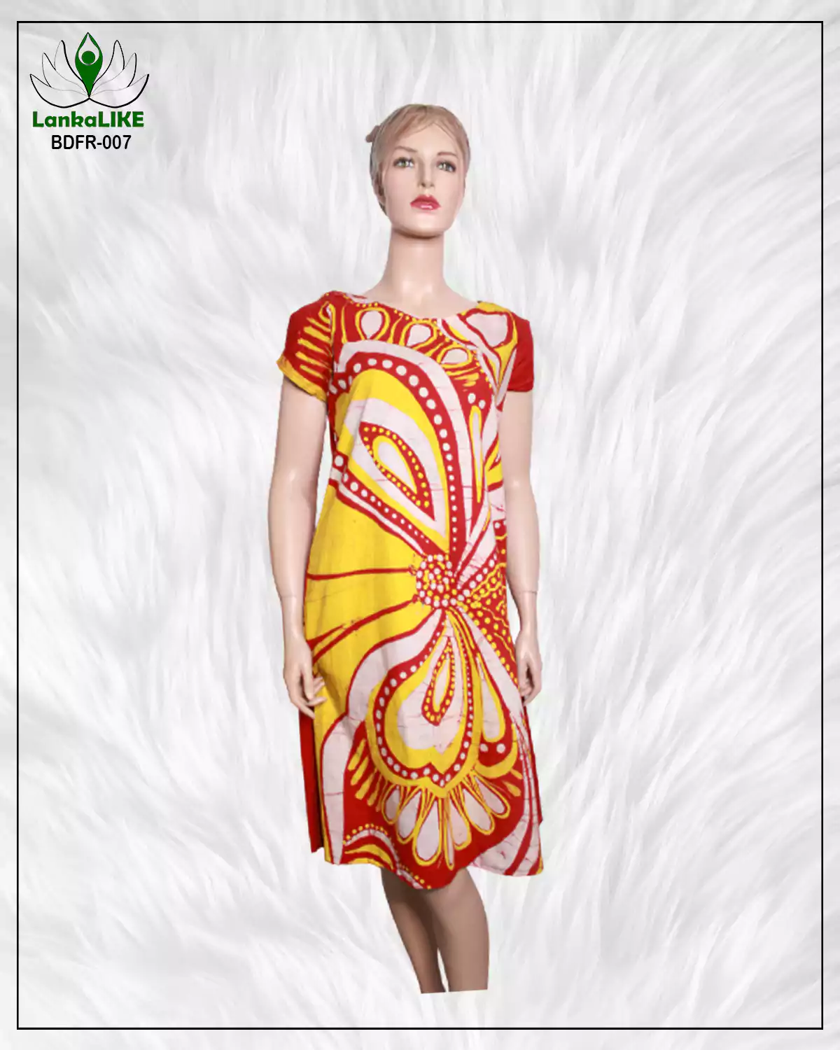 BDFR-007 Batik Frock