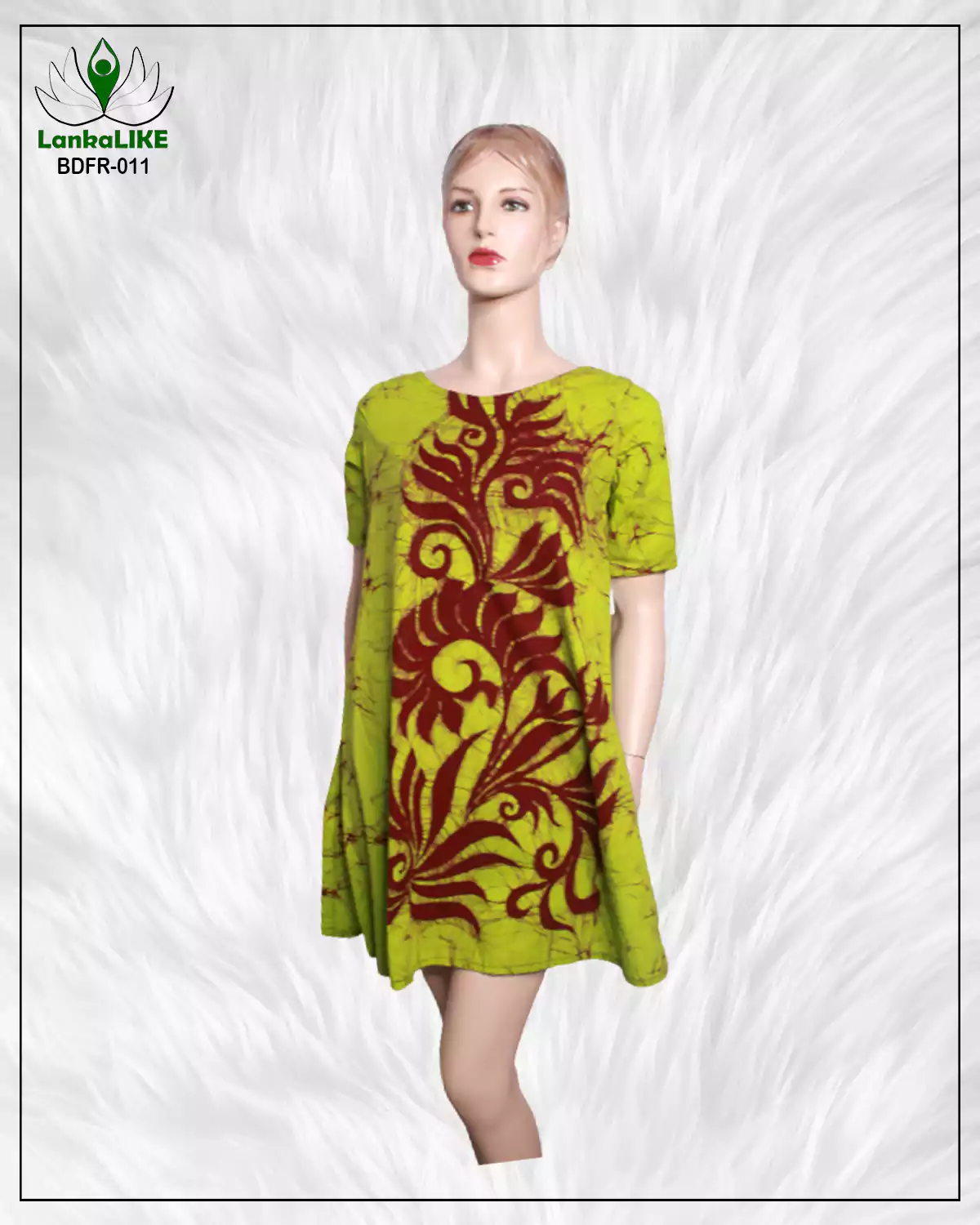 BDFR-011 (2) Batik Frock