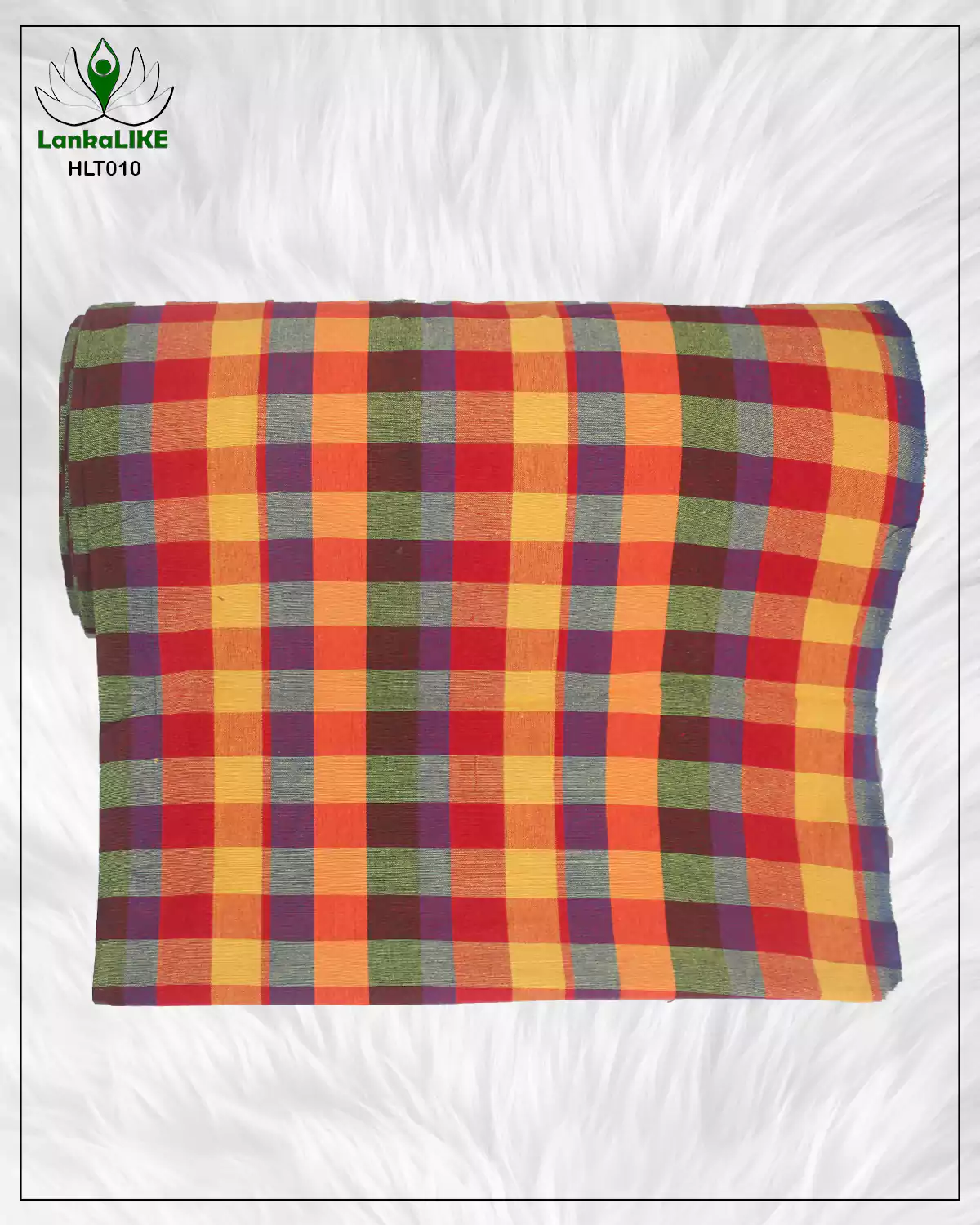 HLT010 (1) Handloom Bedsheet/Table cloth Material