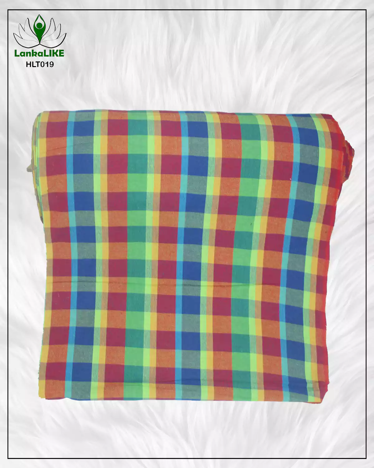 HLT019 (1) Handloom Bedsheet/Table cloth Material